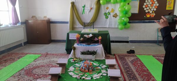 جشن قرآن جلوه‌ای از ایمان و دانش در مدرسه شهید نجفی فدافن 