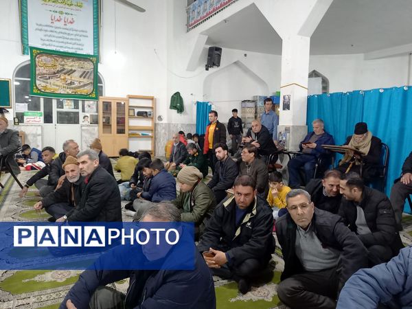 مراسم گرامیداشت شهادت سید حسن نصرالله در مسجد جامع آشخانه 