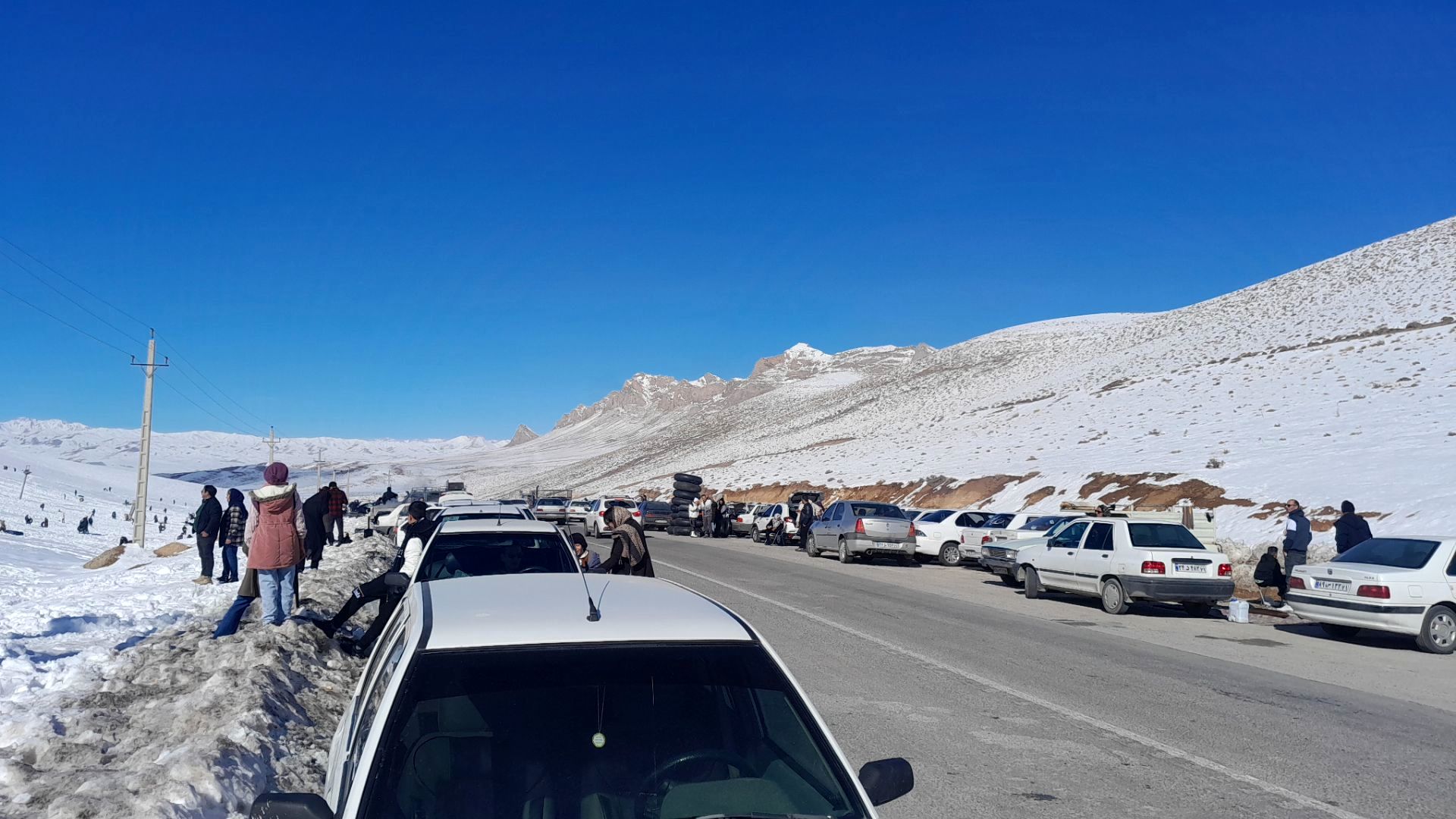 بارش سنگین برف در بن؛ رکورد تازه زمستان