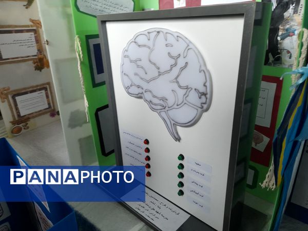 نمایشگاه طرح جابر در دبیرستان بیت المقدس قائمشهر