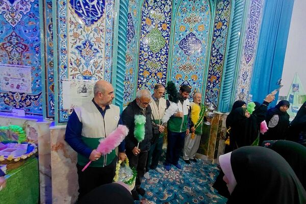 آیین معنوی اعتکاف در مسجد جامع بومهن