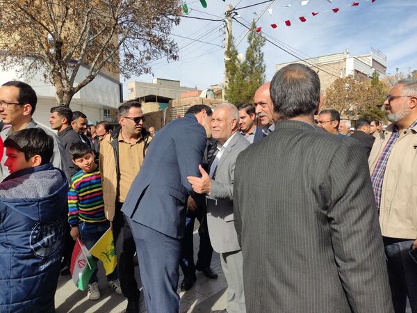 راهپیمایی ۲۲ بهمن در دیار حاج قاسم سلیمانی