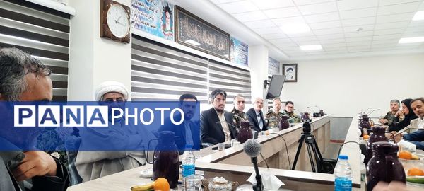 جلسه قرارگاه عملیاتی لشکر 77 پیروز ثامن الائمه(ع)