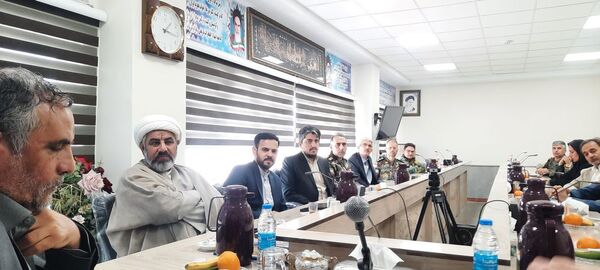 جلسه قرارگاه عملیاتی لشکر 77 پیروز ثامن الائمه(ع)