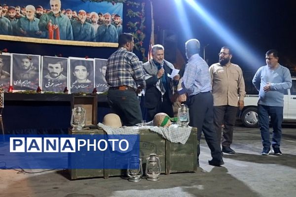 بزرگداشت مقام شهدای دفاع مقدس در آخرین روز هفته دفاع مقدس