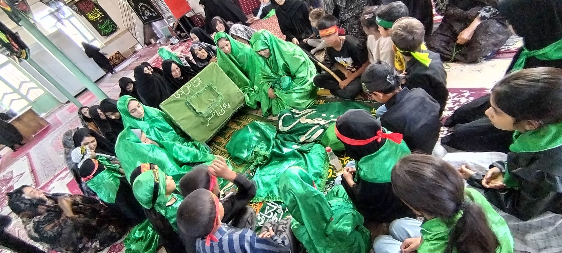 جلگه‌رخ در سوگ سیدالشهدا