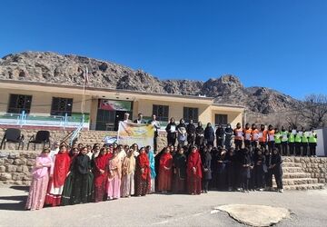 جام اقتدار در رشته داژبال در میانکوه