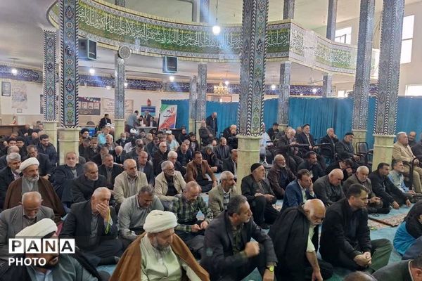 نماز جمعه‌ای با عطر ماه رمضان در شهرستان فیروزکوه