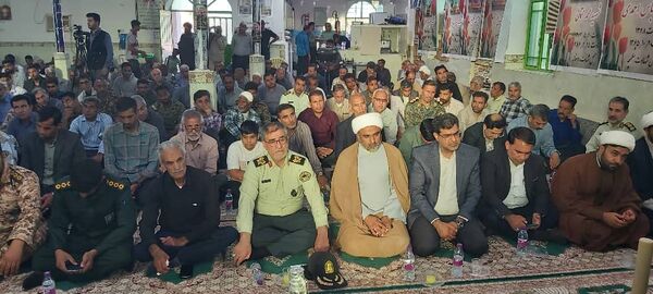 مراسم دومین سالگرد شهادت سرهنگ دوم سعید مریدی 