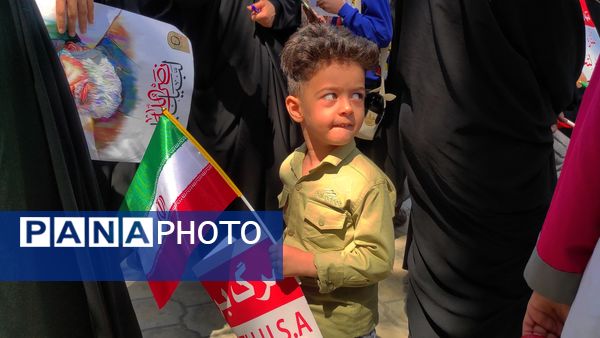  خروش مردم فهیم بادرود در روز قدس