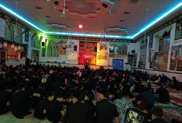 برگزاری مراسم عزاداری شب دوم محرم  در حسینیه شاهزاده علی اکبر 