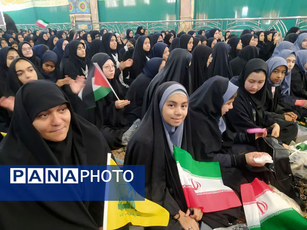 اجتماع یکهزار نفری سفیران مقاومت در مسجد جمکران 