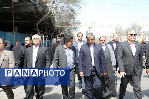 مشهد، حماسه‌ای به وسعت قدس؛ طنین فریاد مقاومت در خیابان‌ها