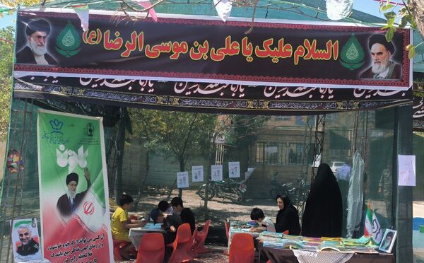عاشقان امام رضا(ع) در راه مشهد مقدس