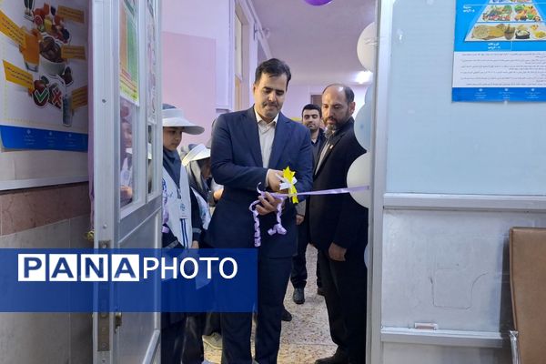 افتتاح اتاق بهداشت در آموزشگاه جعفریه با حضور مدیر آموزش و پرورش پیشوا
