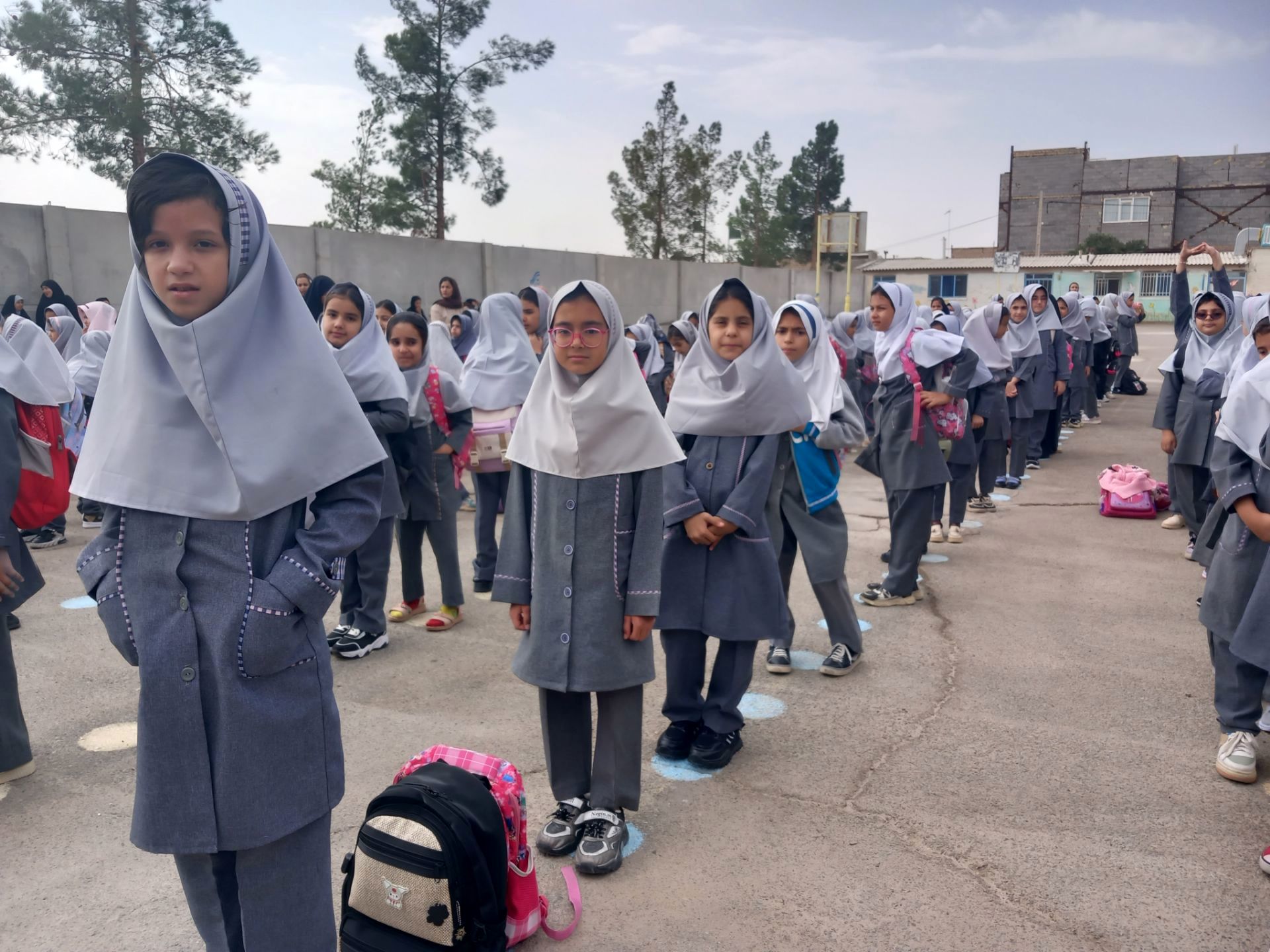 مراسم آغاز سال تحصیلی جدید در دبستان توحید 