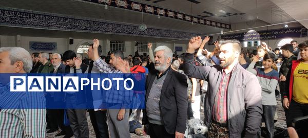 برگزاری همایش بزرگ بسیج در مصلی امام خامنه‌ای شیروان