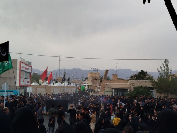 حرکت دسته بنی اسد در روستای فدافن