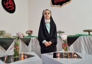 محرم که می‌آید، دل‌های کوچک هم رنگ کربلا می‌گیرند