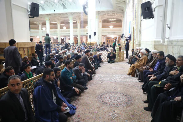 مجلس بزرگداشت چهلمین روز شهادت حجج‌الاسلام والمسلمین رازینی و مقیسه