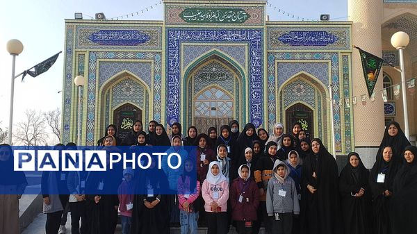 کاروان زیارتی دختران حضرت زهرا (س) در مشهد مقدس 