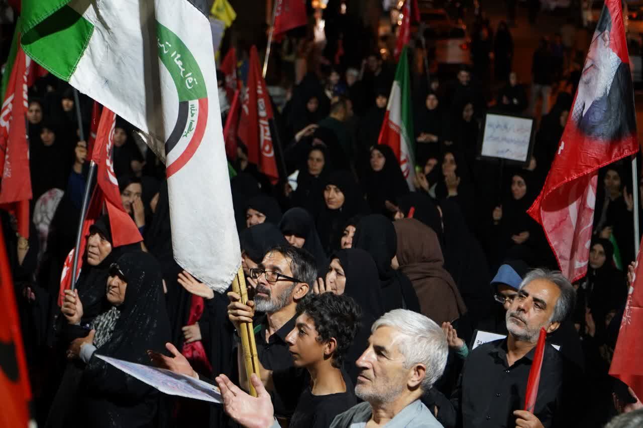 تجدید بیعت مردم نظرآد با آرمان‌های «رهبر شهید» 