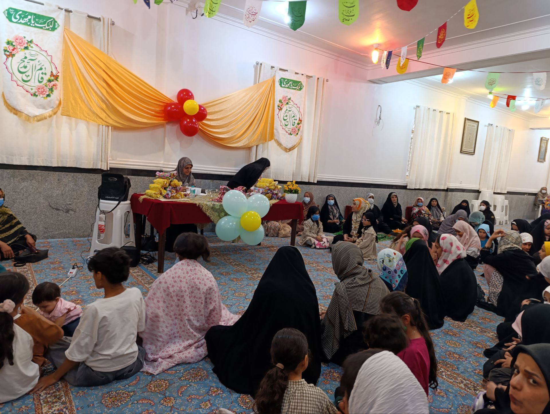 مراسم میلاد حضرت فاطمه زهرا(س) و گرامیداشت روز مادر در مسجد غدیر بندرعباس 