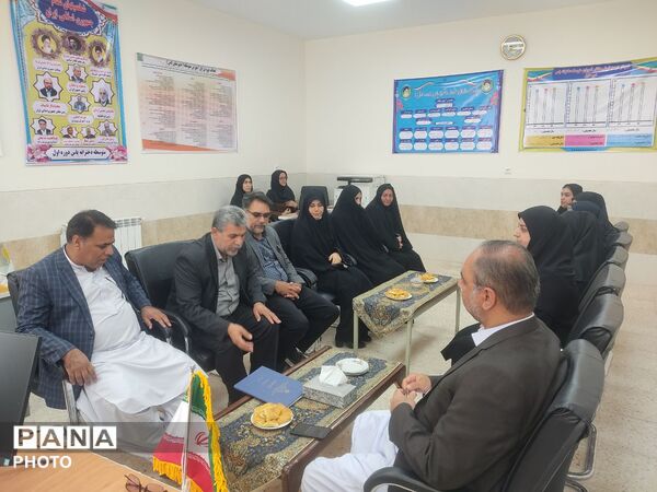 مانور بازگشایی مدارس در نصرت‌آباد