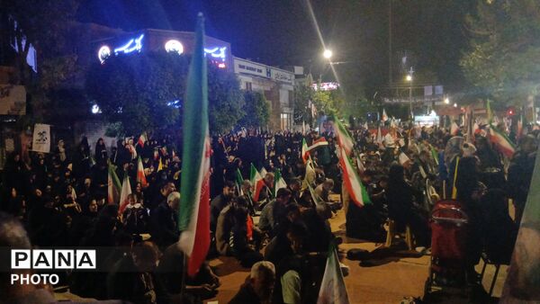 نوای استغاثه در حسنیه امام خمینی نیشابور 
