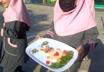 برگزاری صبحانه سالم مهمترین در دبستان شهید نور علی دهقان ۲ ناحیه ۴ شیراز