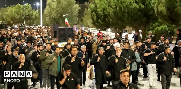 سوگواری مردم بخش بهمن ابرکوه در نهمین شب شهادت امام شهیدشان