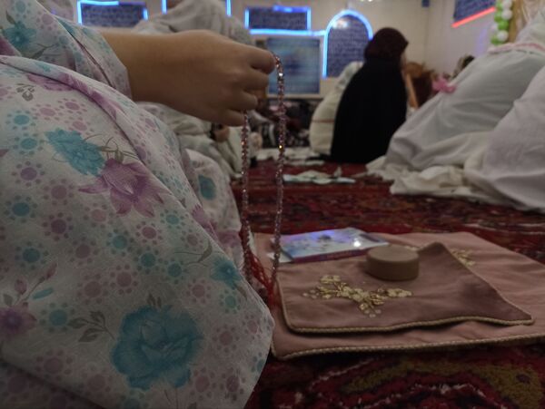  اعتکاف دختران پیشتاز در مسجد منا تبریز
