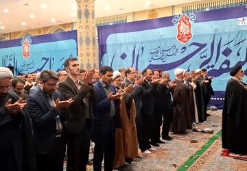 تجدید بیعت فرهنگیان استان قم با امام زمان (عج)