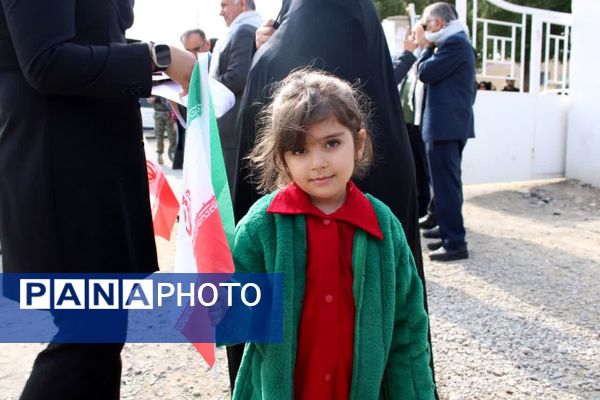 حضور پرشور کودکان گچسارانی در یوم‌الله ۹ دی