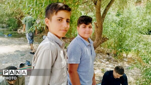 اردوی یک‌روزه طرح اوقات فراغت تابستانه دانش‌آموزان روستای تمنک به همت بسیج دانش‌آموزی