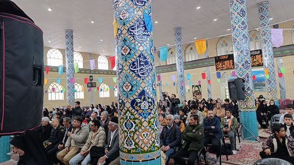 مراسم بزرگداشت ولادت حضرت امام علی (ع) و گرامیداشت روز پدر در حسینیه قمر بنی‌هاشم سفید‌دشت