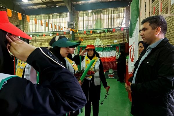 برگزاری مانور یاوران انقلاب منطقه کهریزک 