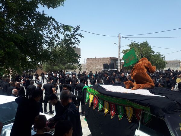 عاشورای حسینی در روستای بزنجرد 
