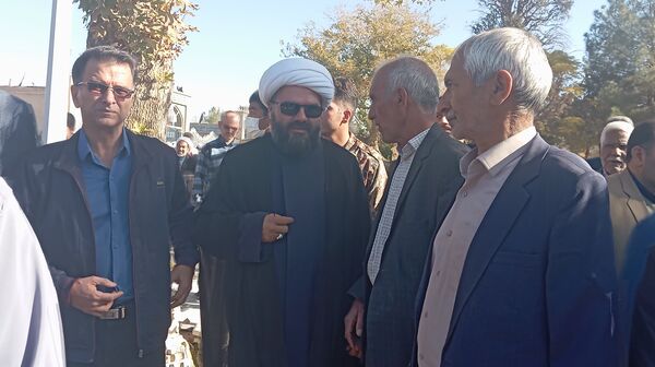 مراسم تشییع پیکر شهید گمنام  در شهرستان کاشمر 