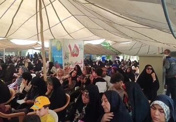 برپایی مراسم پرفیض دعای عرفه در ناژوان اصفهان