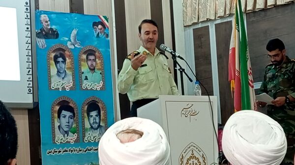 تغییر سکاندار فرماندهی نیروی انتظامی شهرستان بن