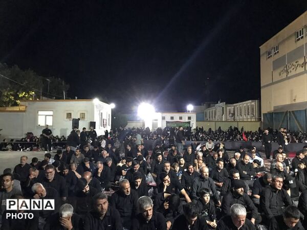 اسدآباد در سوگ شب عاشورا سیاهپوش شد