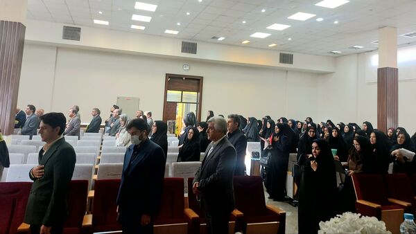 آیین رونمایی‌ از لگوی‌ مهرتاب در ناحیه شش مشهد 