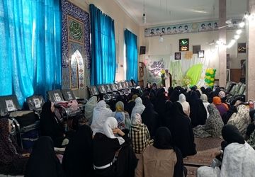 مراسم اعتکاف در مسجد اعظم دارالقران امام خمینی (ره)  نیشابور 