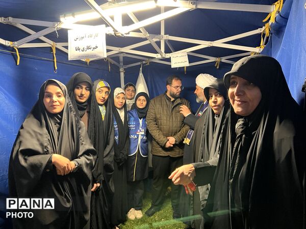 برپایی موکب پاتوق «نوجوان مبارز» در ساوجبلاغ 