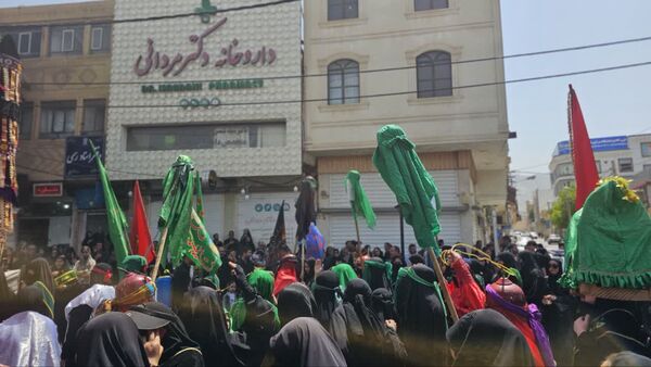 مراسم عاشورای حسینی با حضور پرشور مردم عزادار یاسوج