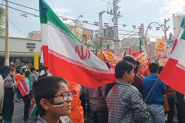  راهپیمایی ۱۳آبان در شهرستان ورامین