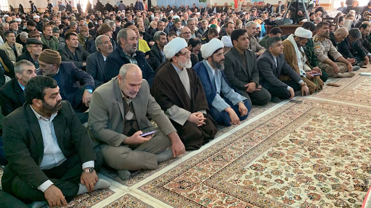 گرامیداشت سالروز تشییع ۳۱ شهید شهرستان شیروان در مصلی این شهر
