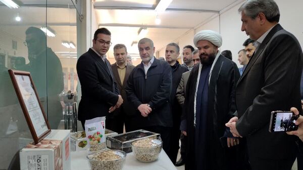 بازدید نائب رئیس مجلس شورای اسلامی از نمایشگاه تولیدات و محصولات صنعتی و صنایع دستی شهرستان کاشمر
