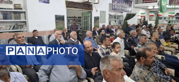 برگزاری یادواره شهدا در روستای نامن شهرستان داورزن